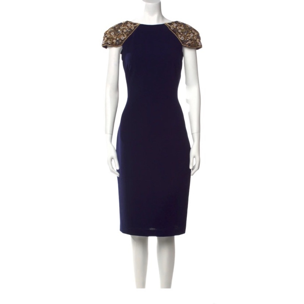 Badgley Mishka Blue Bateau Dress
